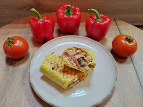 Шаурма Гавайская со свининой